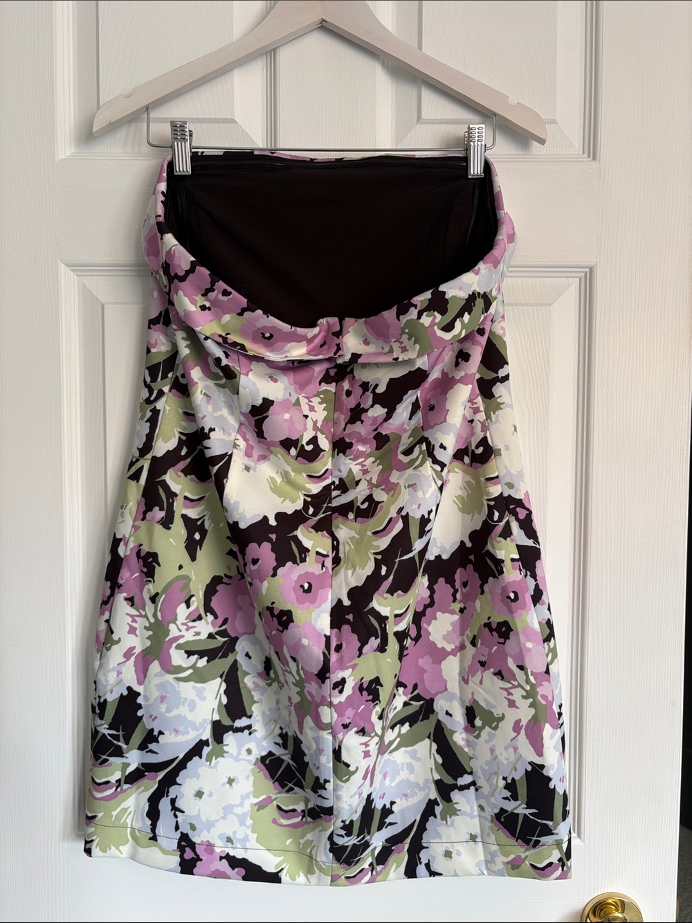 NWT Dynamite Strapless Floral Dress - Picture 4 of 9